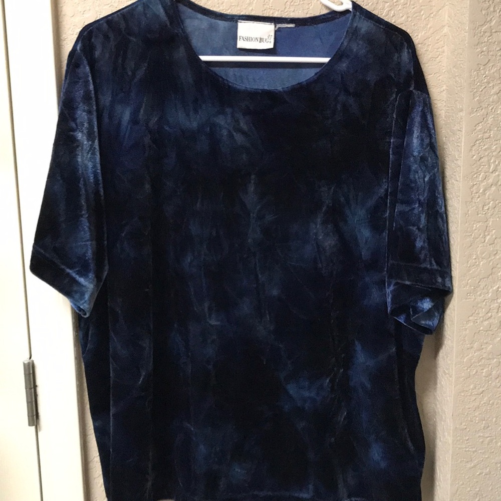 Crushed Velvet Blouse